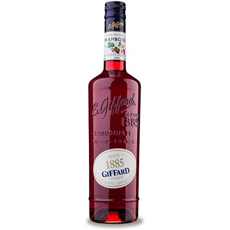 giffard raspberry liqueur.